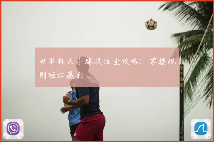 世界杯大小球投注全攻略：掌握规则轻松赢利