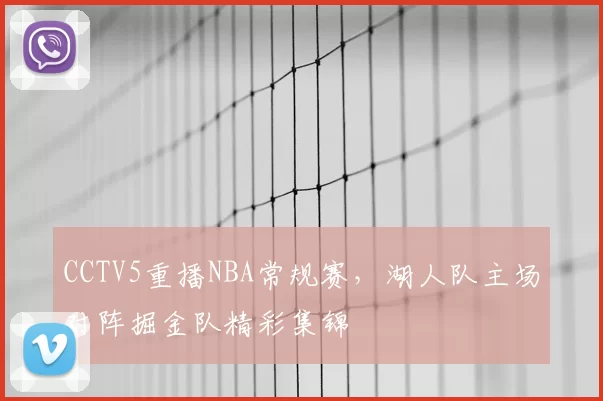 CCTV5重播NBA常规赛,湖人队主场对阵掘金队精彩集锦